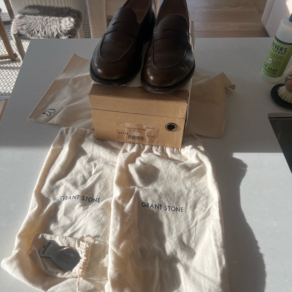 Grant Stone Traveler Penny Dark Olive Chromexcel 11.5E - Picture 8 of 11